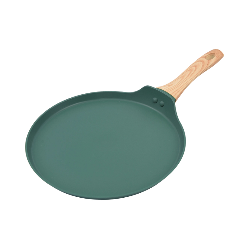 Pannekakepanne i smidd aluminium